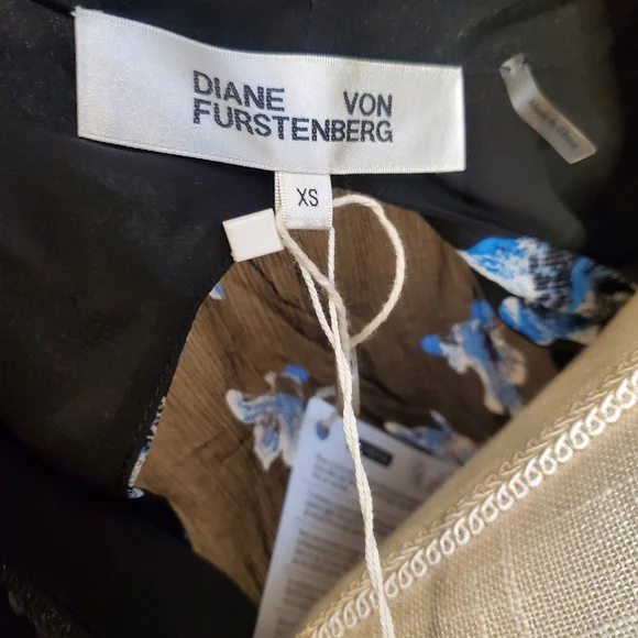 Diane Von Furstenberg Ruffled sheer dress size XS - Picture 7 of 7